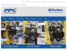 Tablet Screenshot of perkinspower.com